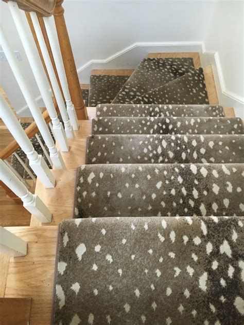Enhance Your Staircase with Stylish Animal Print Runner
